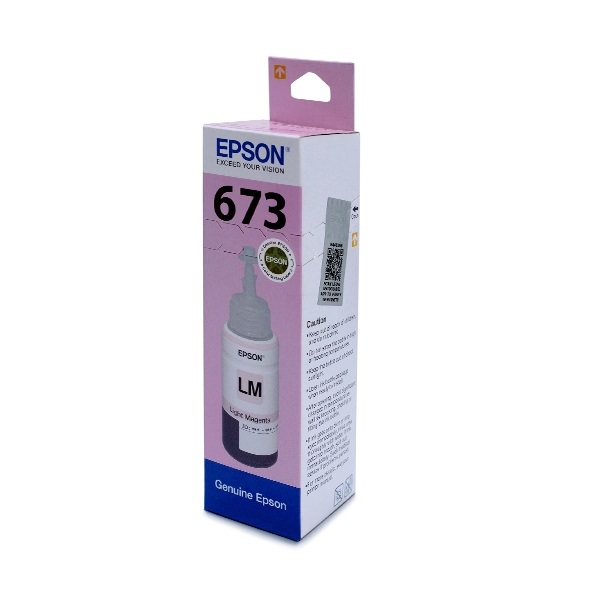 Epson Original 673 Light Magenta Ink Bottle