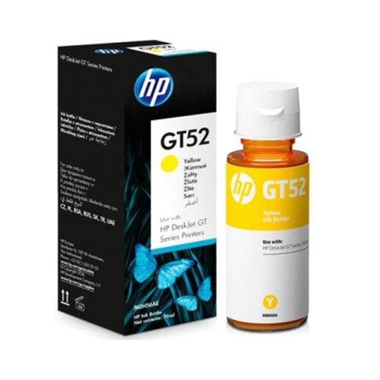 HP GT52 Yellow Ink Bottle