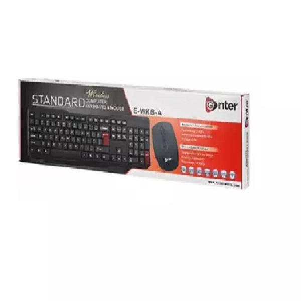 Enter Combo Wireless Keyboard and Mouse