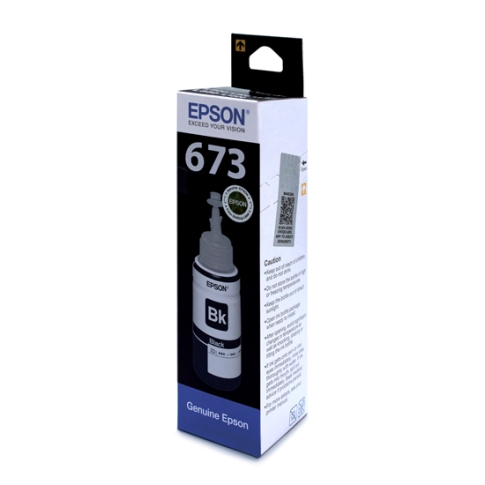 Epson Original 673 Black Ink Bottle