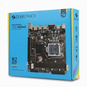 ZEBRONICS ZEB-H61M2 Motherboard with M.2 Slot | LGA 1155 | Intel H61 Chipset | DDR3 | Micro-ATX