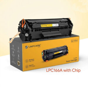 Lapcare LPC166A Compatible Black Toner Cartridge with Chip for HP Laser Printers